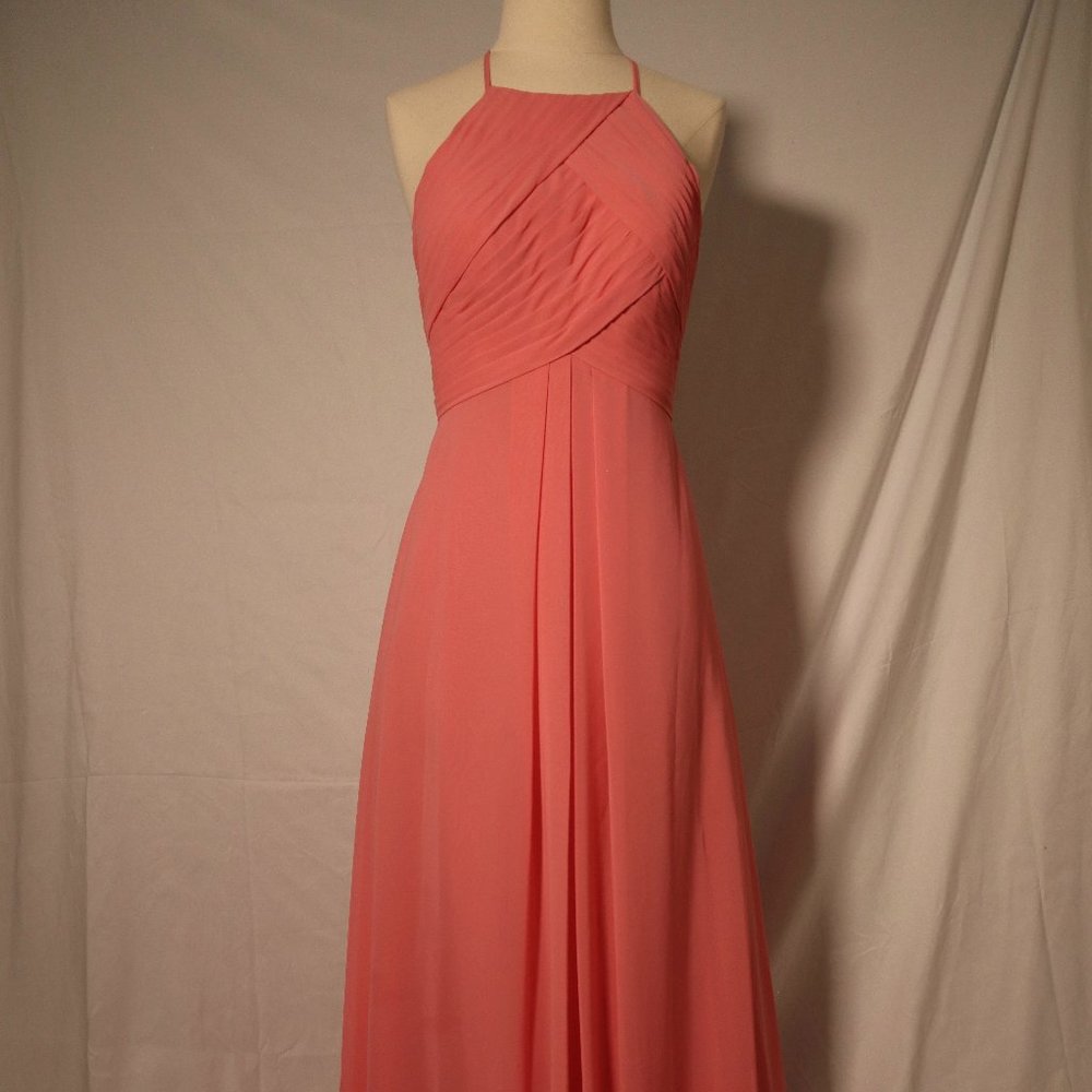 Azazie Ginger Bridesmaid Dress in Watermelon